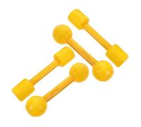 JOINPAYA 4Pcs Dumbbells for Safe Natural Wood Barbell Designs for Early Morning Exercise and Healthy Habits Exercise Equipment