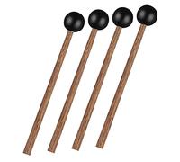 JOINPAYA 4pcs Ethereal Drumstick Wooden Drum Mallets for Classic Percussion Practice Musical Instrument Accessories for Beginners and Boys and Girls