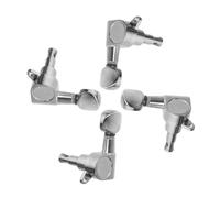 JOINPAYA 4pcs Fully Enclosed Knob for Ukulele Replacement Head Knobs Ukulele Pegs for String Tuning Professional Head Peg Part