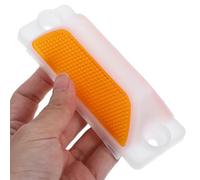 JOINPAYA 4pcs Gate Post Reflectors Polycarbonate Plastic Rectangular Road Reflective Delineators Driveway Marker for Safety and Guidance in Different Road Scenarios