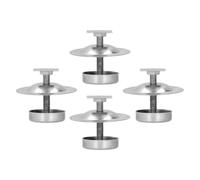 JOINPAYA 4pcs Iron Beehive Feet Stand for Beekeepers with Screw Fixed Design and Stable Platform, Sturdy Outdoor Bee Hive Base to Prevent Ants and Moisture, Suitable for Beekeeping Supplies