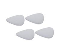 JOINPAYA 4pcs Jazz Guitar Picks Stainless Steel Plectrums for Ukulele Bass Electric Acoustic Guitars Comfortable for Long Playing