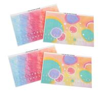 JOINPAYA 4pcs Kalimba Piano Note Stickers Tone Thumb Piano Learning Sticker Decals