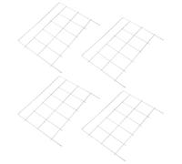 JOINPAYA 4pcs Pigeon Cage Door Hooks Bird Cage Iron Door Racing Pigeons Multifunctional for Poultry Habitat Farm Use