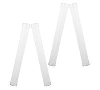 JOINPAYA 4pcs Plastic Storage Tubes Mailing Tubes 31cm Length round Shape Pe Material Space-efficient Design Moisture-proof for Artists and Students Small Parts and Laboratory Samples