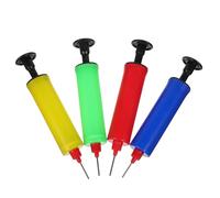 JOINPAYA 4pcs Portable Mini Ball Pump with Needle for Basketball Volleyball Soccer Quick Inflation Lightweight Compact Sports Accessories for Outdoor and Travel