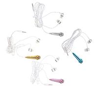 JOINPAYA 4pcs Portable Tiny Microphones Mini Recording Microphone for Singing Small Mic for Phone Tablet Mini Mic