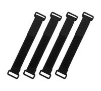 JOINPAYA 4pcs Rear View Mirror Dash Cam Mounting Straps for Car, Adjustable Nylon High Strength Replacement Holder, Compact Design for Secure Vehicle Dashcam Installation