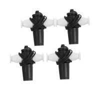 JOINPAYA 4pcs Samba Whistle Multi-tone Plastic Whistles for Soccer Basketball Dance Performances Coaches Referees Music Samba