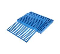 JOINPAYA 4Pcs Small Pet Cage Foot Resting Mats with Hollow Design for Rabbits Guinea Pigs Chinchillas Non-slip Floor Pads for Living Bathroom Kitchen