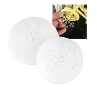 JOINPAYA 4pcs Snowflake Silicone Mold Crystal Drop Mold Creative Unique Beautiful Design for Making Pendants for Handmade Jewelry Craft Random Style