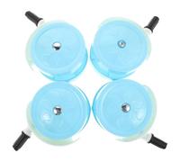 JOINPAYA 4pcs Walker Replacement Wheels with Silent Technology and Noise Reduction, Sturdy Pp Material Casters for Strollers and Walkers, Suitable for Homes and Playgrounds