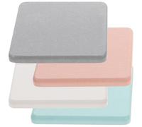 JOINPAYA 4pcs Water Absorbent Diatomite Drink Table Coasters for Kitchen Countertop Mats Quick Drying for Home Restaurant Use