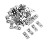 JOINPAYA 50PCS Battery Spring Connectors for Aaa Aa Battery Holders Metal Contact Plates with Positive Negative Conversion Stable Power Transmission Easy Installation for Electronic and