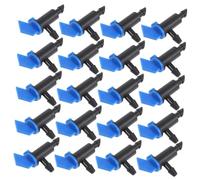 JOINPAYA 50pcs Drip Irrigation Emitters for Efficient Garden Watering Compact Drip Drippers for Trees Plants Robust Water Control System for Outdoor Gardening