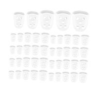 JOINPAYA 50pcs Guitar Finger Protectors Silicone Finger Guards Bass Guitar Covers Rubber Tips for Bass Ukulele Practice