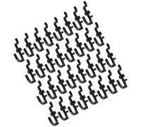 JOINPAYA 50pcs Plastic Pegboard Hooks for Wall Organizing with Easy Installation and Anti-Slip Design, Lightweight Hooks for Garage and Home Storage Solutions