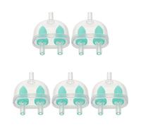 JOINPAYA 5pcs Aquarium Air Check Valves Non-return Plastic Valve for Airline Tubing Fish Tank Accessories Water Stop Check Compatible with Air Pumps