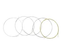 JOINPAYA 5pcs Banjo Strings Replacement Set for Five-string Instruments, Copper Alloy Optical Strings Plating to Extend Lifespan and Ensure Full Resonance, Banjo Accessories