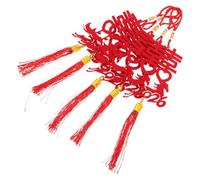 JOINPAYA 5pcs Chinese Wedding Decorations Red Tassel Double Happiness Hanging Ornaments for 2026 Year the Horse Indoor Home Festival Wall Hanging Versatile Placement and Festive Charm