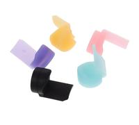 JOINPAYA 5pcs Colored Silicone Clarinet Thumb Rest Pads Long Handle Replacement Thumb Support for Clarinet Instrument Accessories