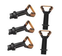JOINPAYA 5pcs Elastic Rubber Pool Cue Tip Clamp Cue Tip Fixer Fast Glue Press Repair Tool for Snooker Billiard Maintenance with Precise Alignment and Hold