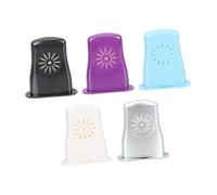 JOINPAYA 5pcs Guitar Humidifier Sound Hole Moistener Set Prevent Panel Cracking Black White Silver Sky Blue Purple Essential Musical Instrument Accessory for Humidity Control