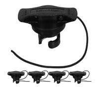 JOINPAYA 5pcs Inflatable Kayak Air Valve Caps with Rope, Boat Air Valve Accessories Replacement for Rubber Dinghy, Paddle Board, Canoe, and Raft Use