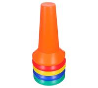 JOINPAYA 5pcs Mini Sports Cones Plastic Agility Markers with Reinforced Base for Soccer Football Basketball Training Weatherproof and High Visibility for Indoor Outdoor Drills