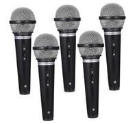 JOINPAYA 5pcs Pretend Microphone Props for Boys and Girls Lightweight and Safe Imitation Microphones for Parties and Stage Performances Fun Role Play Toy for Aspiring Singers
