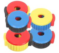 JOINPAYA 5pcs Quick Release Drum Nuts for Cymbals Easy Install Remove Percussion Replacement Fasteners Compatible Various Drum Stands Mixed