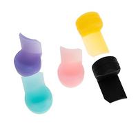 JOINPAYA 5pcs Silicone Clarinet Thumb Pads Comfortable Thumb Rest Cushion for Enhanced Support during Playing for Clarinet Accessories and Multi-colored Design