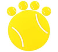 JOINPAYA 5pcs Silicone Tennis Shock Absorbers Vibration Dampeners for Racket Strings Yellow Tennis Dampener Set Suitable for Players and Racket Accessories