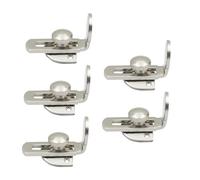 JOINPAYA 5sets Adjustable Plated Clarinet Thumb Rest Screws Each Comfortable Finger Holder for Clarinet Accessories for Personal and