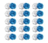 JOINPAYA 60pcs Interactive Glitter Pom Pom Balls Cat for Self-play Made of Glitter Paper Suitable for Cats and Pets, for Indoor Fun and Exercise Random Color