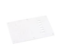 JOINPAYA 6holes Guitar Back Plate Tremolo Cover Protective Pickguard for Electric Guitars Easy to Install Replacement for Repair Stylish Design for Enhanced Aesthetics