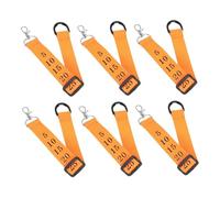 JOINPAYA 6pcs Adjustable Nylon Football Referee Chain Clips Heavy-duty Measuring Chain Clip for Line Markers Sports Official Gear for Soccer and American Football Officials