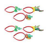 JOINPAYA 6pcs Cactus Crown Headband Carnival Hair Accessories Boho Mexican Fiesta Cactus Headband for Birthday Party Luau Pool Party Photo Booth Props