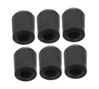 JOINPAYA 6pcs Cello Tailpiece Gasket Non-slip Bumper Pads for Cello Accessories Double Bass Endpin Stopper Seal Plugs Covers