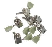 JOINPAYA 6pcs Electric Guitar Tuning Pegs Metal Guitar Tuners for Folk Instruments Enhanced Stability Easy to Use and Personal Use