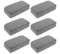 JOINPAYA 6pcs Grey Foam Bricks Set - Lightweight Simulation Cement Blocks for Stage and Film Props - Stackable Building Blocks for Comedy Tricks and Performance Accessories