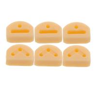 JOINPAYA 6pcs Guitar String Buckle Nylon String Bridge Beads for Classical Flamenco Acoustic Guitar Music Instrument Accessories Fastening Ties
