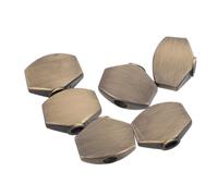 JOINPAYA 6pcs Guitar Tuning Buttons Guitar Tuning Pegs Cap Machine Head Replacement for Electric