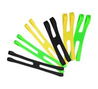JOINPAYA 6pcs H-shaped Silicone Elastic Bands Lunch Box Fixing Strap Portable Reusable Straps Easy Installation Quick Fastening and Release Assorted Colour Indoor Outdoor Use