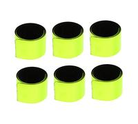 JOINPAYA 6Pcs High Visibility Reflective Wristbands Night Reflective Bands for Running Sports and Cycling for Adults and Versatile Use for Safety the Go