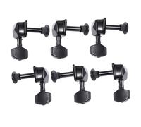 JOINPAYA 6pcs Mini Head Semi-closed Vintage Style Guitar Tuning Pegs Machine Heads for Acoustic Guitar Tuning Keys