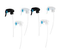 JOINPAYA 6pcs Neck Spray Bottle Nozzles Trigger Sprayer Heads for Garden Plant Care Hair Care Pet Training Plastic Mist and Stream Spray Replacement