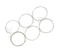 JOINPAYA 6pcs Oud Strings Silver-Plated Copper Alloy Short Reverberation Strong Penetrating Power Oud Supply Musical Instrument Accessories