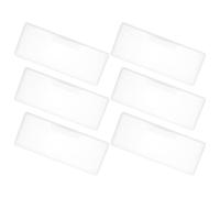 JOINPAYA 6pcs Portable Manicure Tool Box Plastic Nail Tools Storage Tray Lightweight Personal Storage Box for Organizing Manicure Equipment Suitable for Personal Use the Go