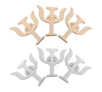 JOINPAYA 6pcs Psychology Psi Symbol Brooch Pins Set for Doctors and Nurses, Alloy Metal Lapel Badges in Gold and Silver, Small Medical Pins for Backpacks and Hats